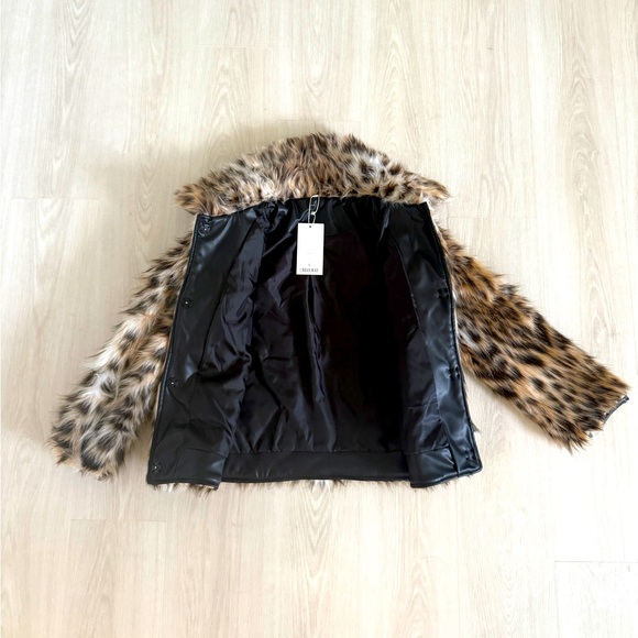 Faux Fur Leopard Jacket - Picture 11 of 15